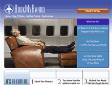 Tablet Screenshot of bookmyaward.com